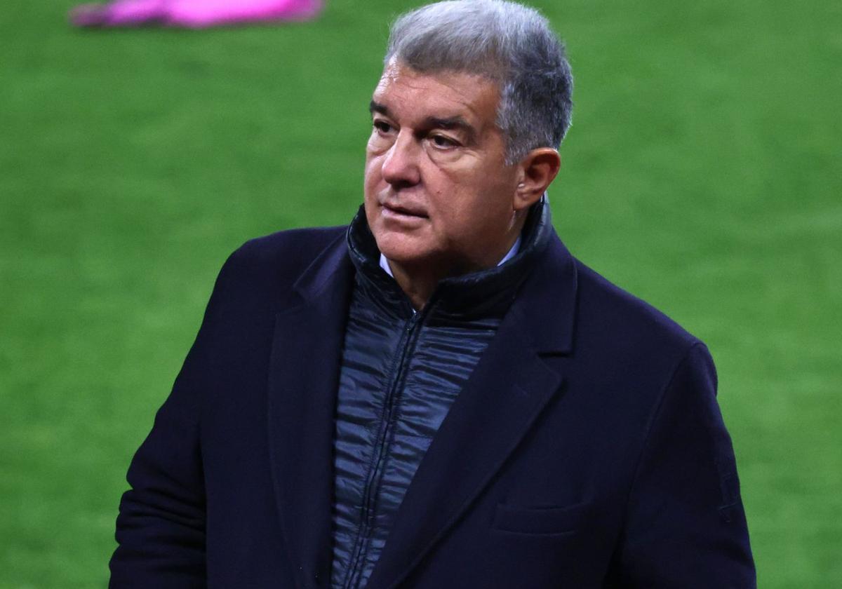 Laporta desmiente a Tebas y anuncia una 'bomba': «Podremos fichar a un jugador que nos ilusiona mucho»