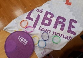 Materiales de la campaña.
