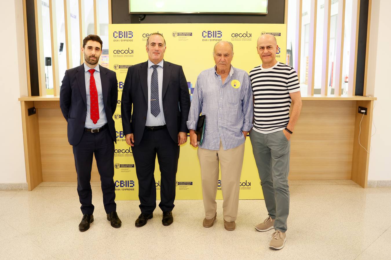 Iker Rekalde, Luis Manuel Torres, Juan José Lekanda y Juan Alberto Viejo.