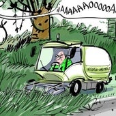 La viñeta de Cerrajería sobre los servicios mínimos de los jardineros de Vitoria