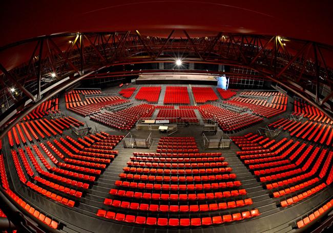 Vista del pabellón Zenith de Montpellier.