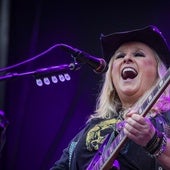 Melissa Etheridge, durante su actuación.