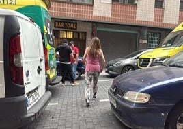 Lugar donde ha tenido lugar la agresión en Portugalete