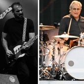 A la izquierda, el grupo getxotarra. A la derecha, el mítico baterista de la E Street Band.