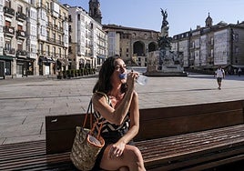 Euskalmet activa la alerta naranja por tormentas en Álava en una jornada sofocante