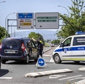 La congestión del tráfico fue este viernes notable.
