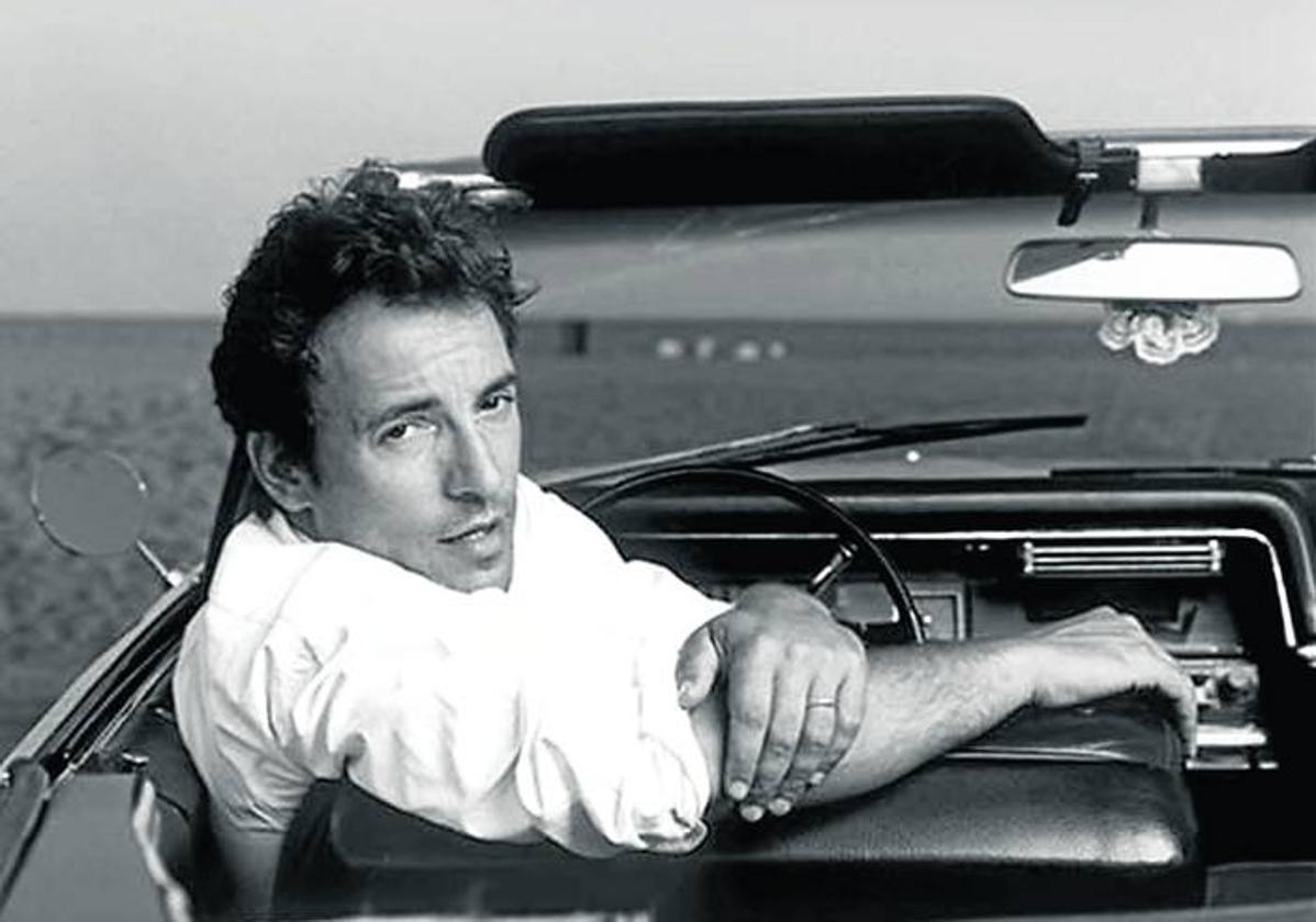 Bruce Springsteen en una imagen promocional del disco 'Tunnel of Love', de 1987.