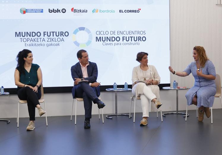 Un momento del coloquio.