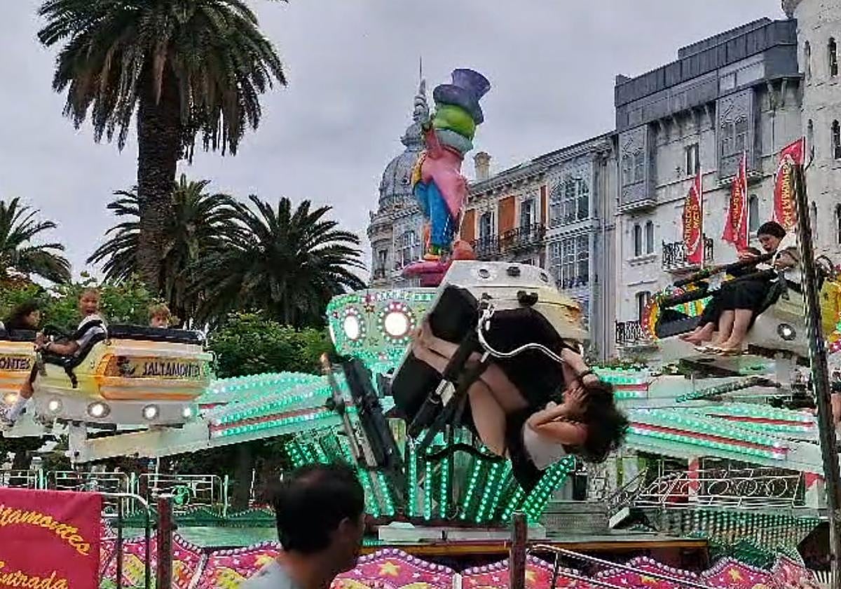Accidente en las barracas de Castro: tres niñas salen despedidas del &#039;saltamontes&#039;