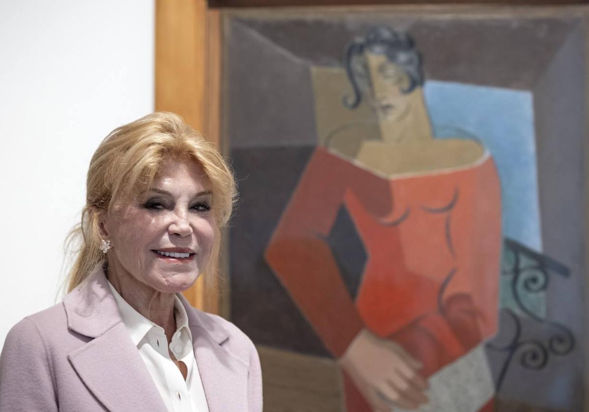 La baronesa Carmen Thyssen.