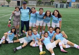 La plantilla del alevín 'N' del Bilbao Artizarrak.