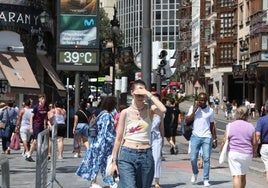 Los termómetros volverán a rondar los 30 grados esta semana en Bizkaia