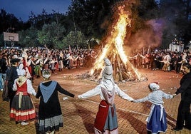 Judimendi encenderá las hogueras de San Juan en la noche de este lunes.