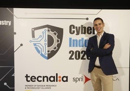 Oscar Lage inauguró el Cyberindustry Congress el martes en Bilbao.