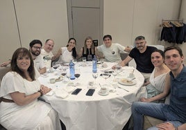 Arrate Aróstegui, Ibon Guillén, Héctor Fernández, Sara Barreda, Ivanka Ibisate, Jon Azkoitia, Sergio Delgado, Patricia Morcillo y Javier Malave.
