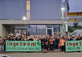 La plantilla de Ingeteam celebra una huelga en su negociación del convenio