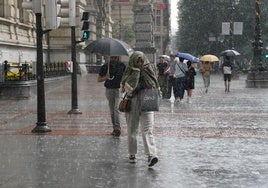 La Aemet advierte de la llegada de una dana que dejará tormentas y granizadas en Bizkaia: estas serán las zonas afectadas