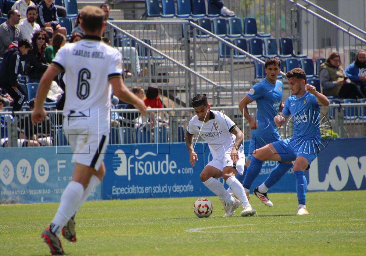 Imagen del Fuenlabrada-Ceuta.