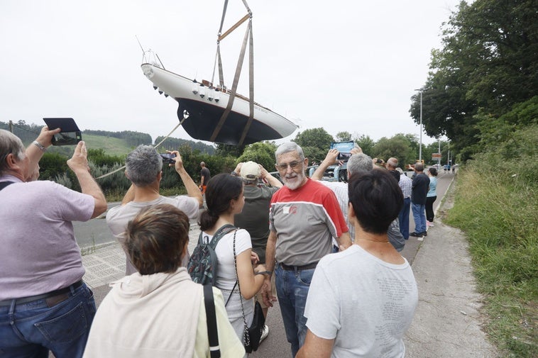 Amigos y familiares acompañaron a Goio en el proceso.
