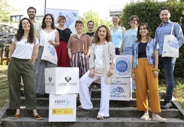 El grupo de investigación de la Estación Marina de Plentzia.