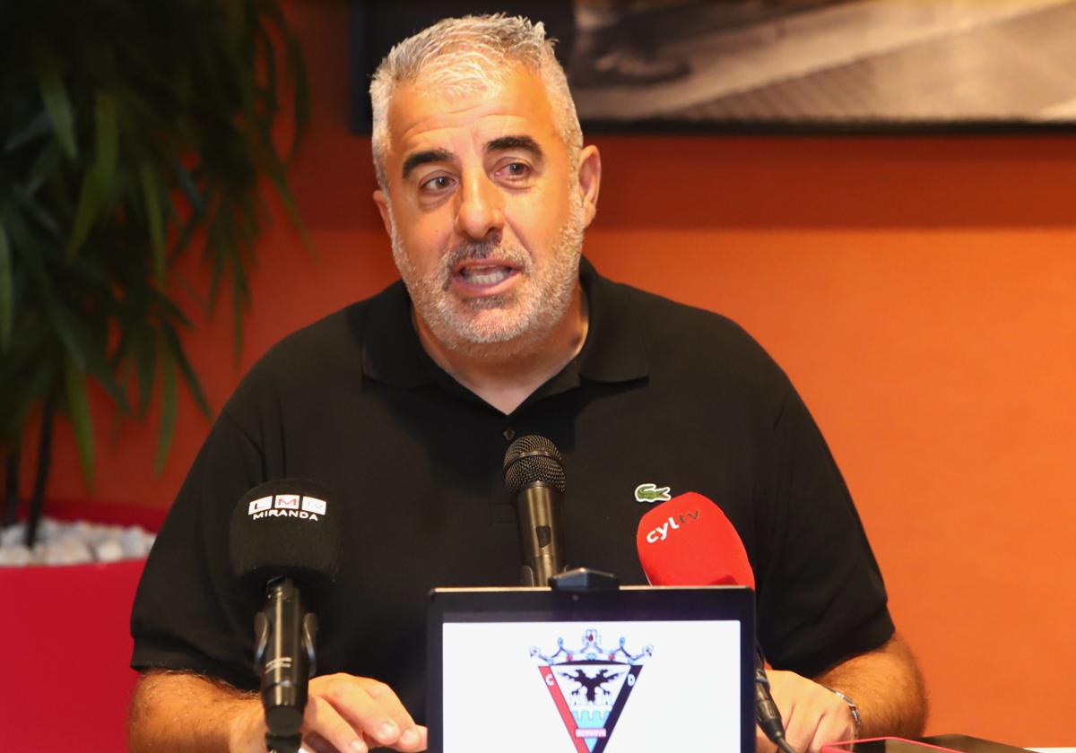 Alfredo Merino ha valorado esta mañana la temporada recién finalizada.
