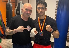 Jesús Rodríguez e Ishak Benaicha.