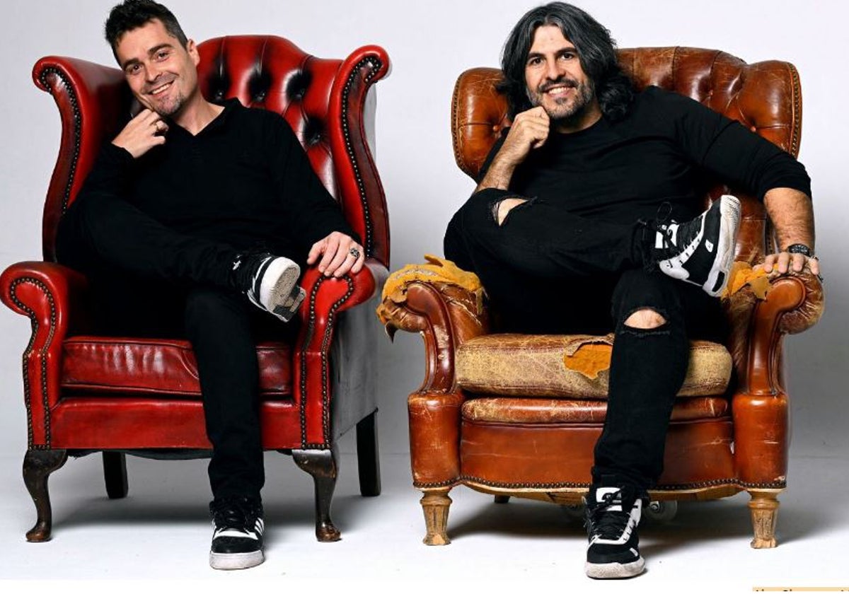 Alex Clavero y JJ Vaquero.