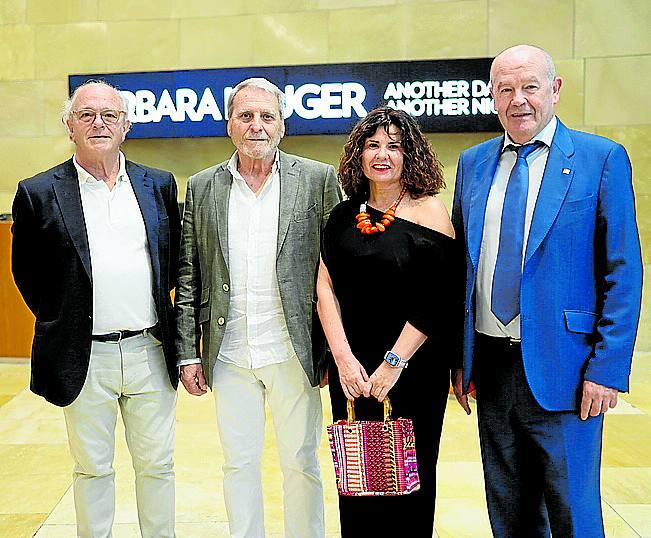 Juan Astiz, Roberto Sáenz de Gorbea, Ana Molina y Rikardo Barkala.