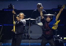 Springsteen y Van Zandt en el primer concierto en San Sebastián.