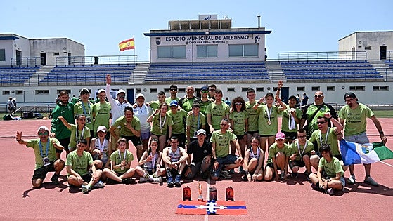 Los atletas paralímpicos de Basauri se hacen con otro campeonato nacional