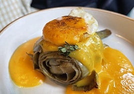 Ricardo Guergue y Alex Sosa posan en el interior del Kami.