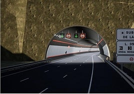 Fotomontaje de una de las posibles entradas al subfluvial.