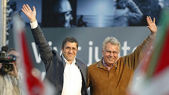 La ruptura emocional entre Patxi y Felipe