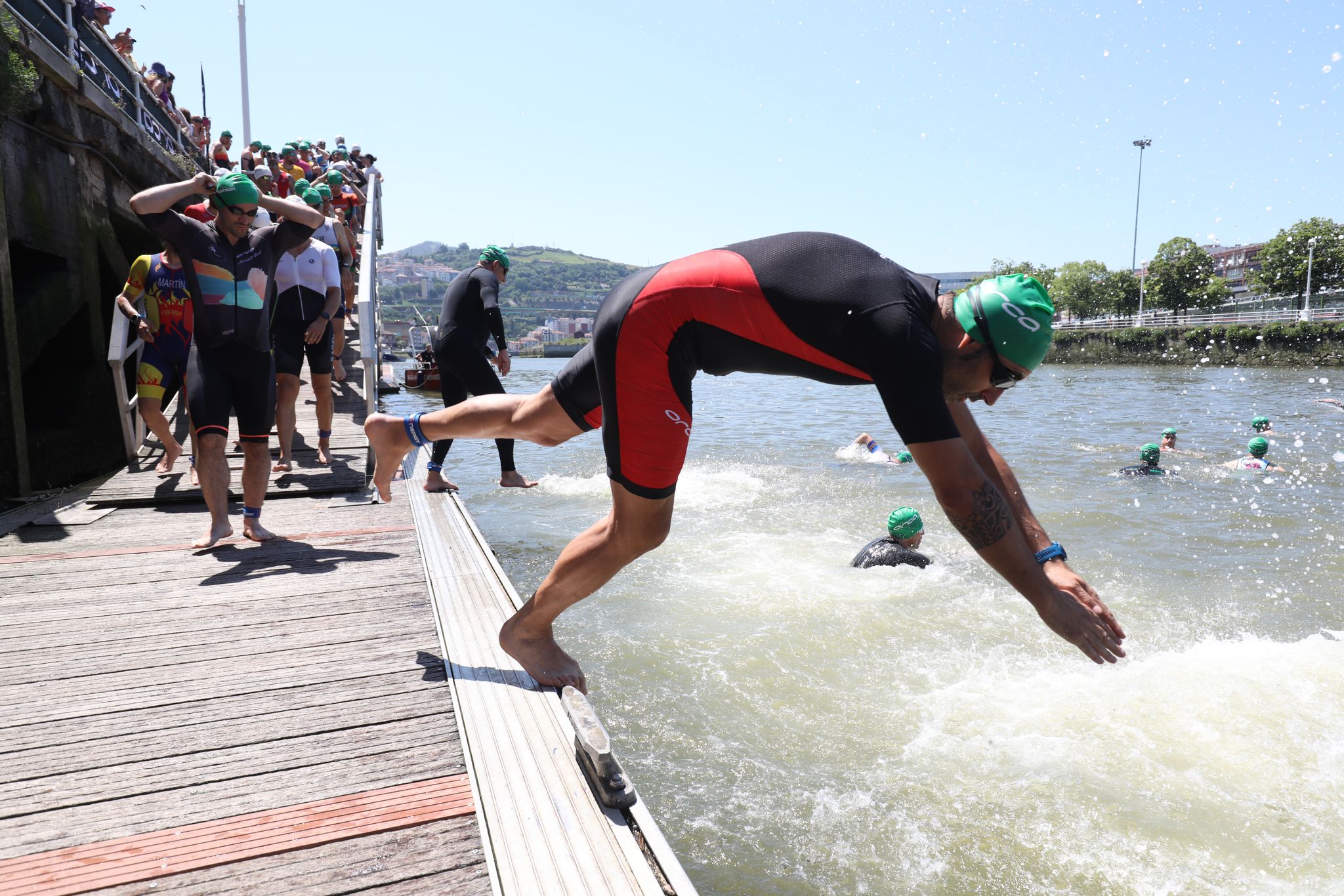 Las mejores imágenes del Triatlón de Bilbao