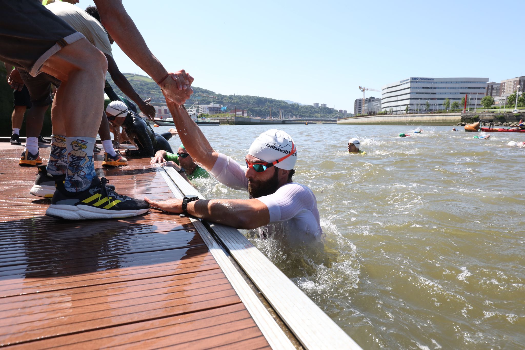 Las mejores imágenes del Triatlón de Bilbao