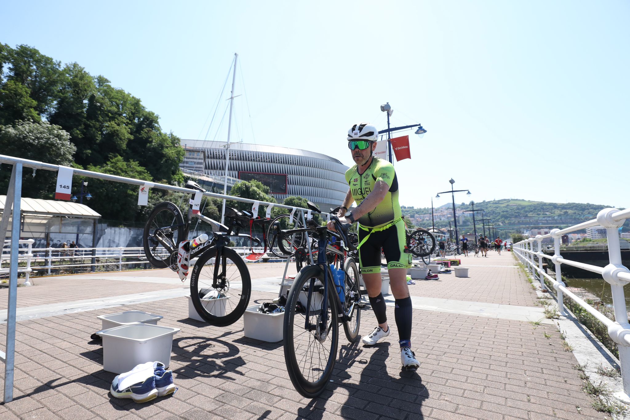 Las mejores imágenes del Triatlón de Bilbao