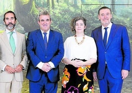 Joseba Doistua, Miguel Falomir, Rafael Orbegozo, Guillermo Barandiarán, Urkiri Salaberria y Miguel Zugaza.