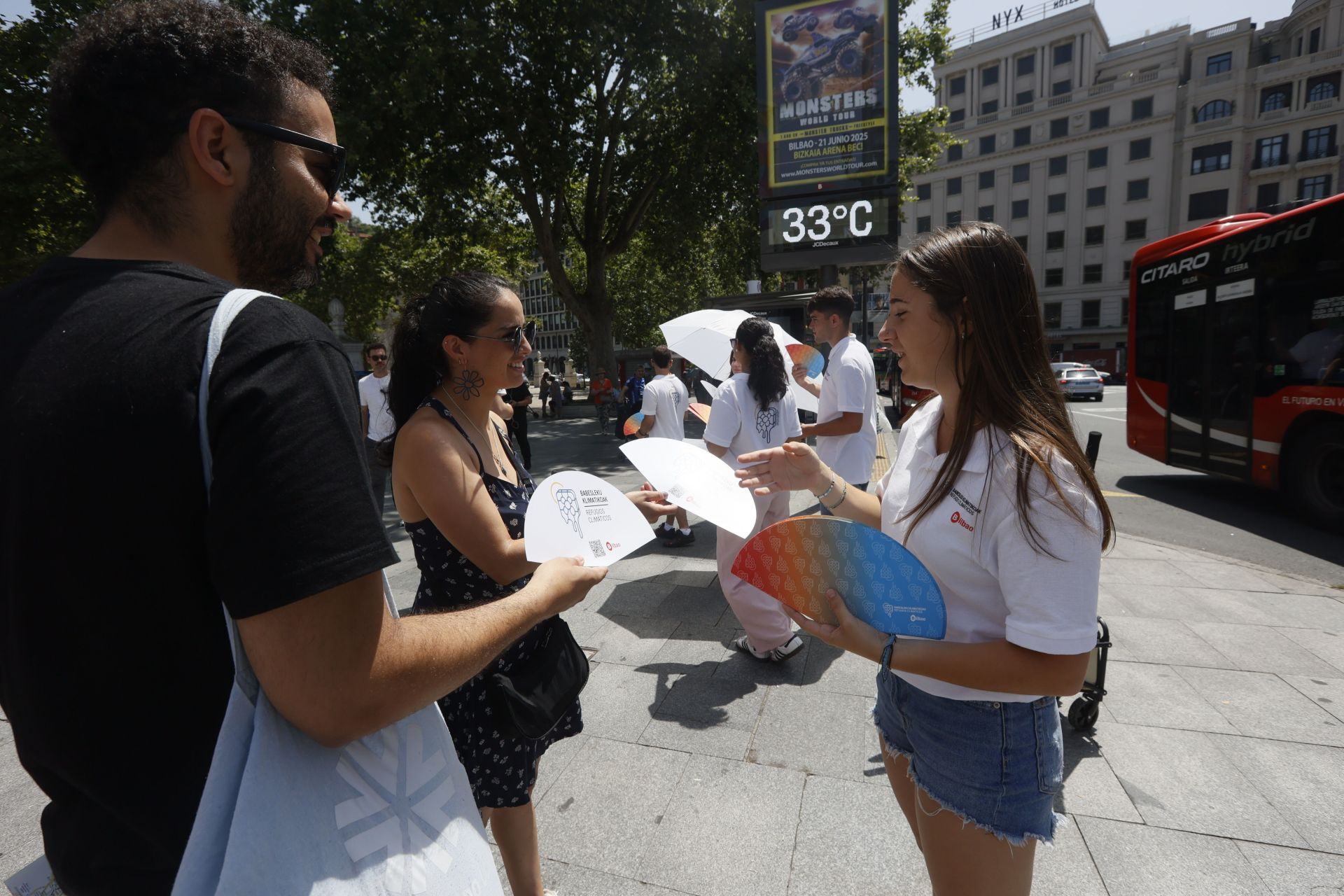 Euskalmet extiende la alerta amarilla por altas temperaturas hasta el martes