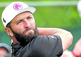 Rahm mejoró desde el tee, pero de nuevo sufrió con los hierros largos y tampoco estuvo fino en los greenes.