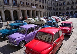 Los SEAT 600 invaden Vitoria