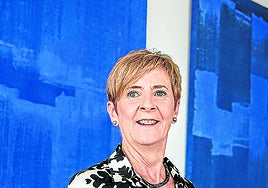 Arantxa Tapia, en la sede de KPMG de Bilbao.