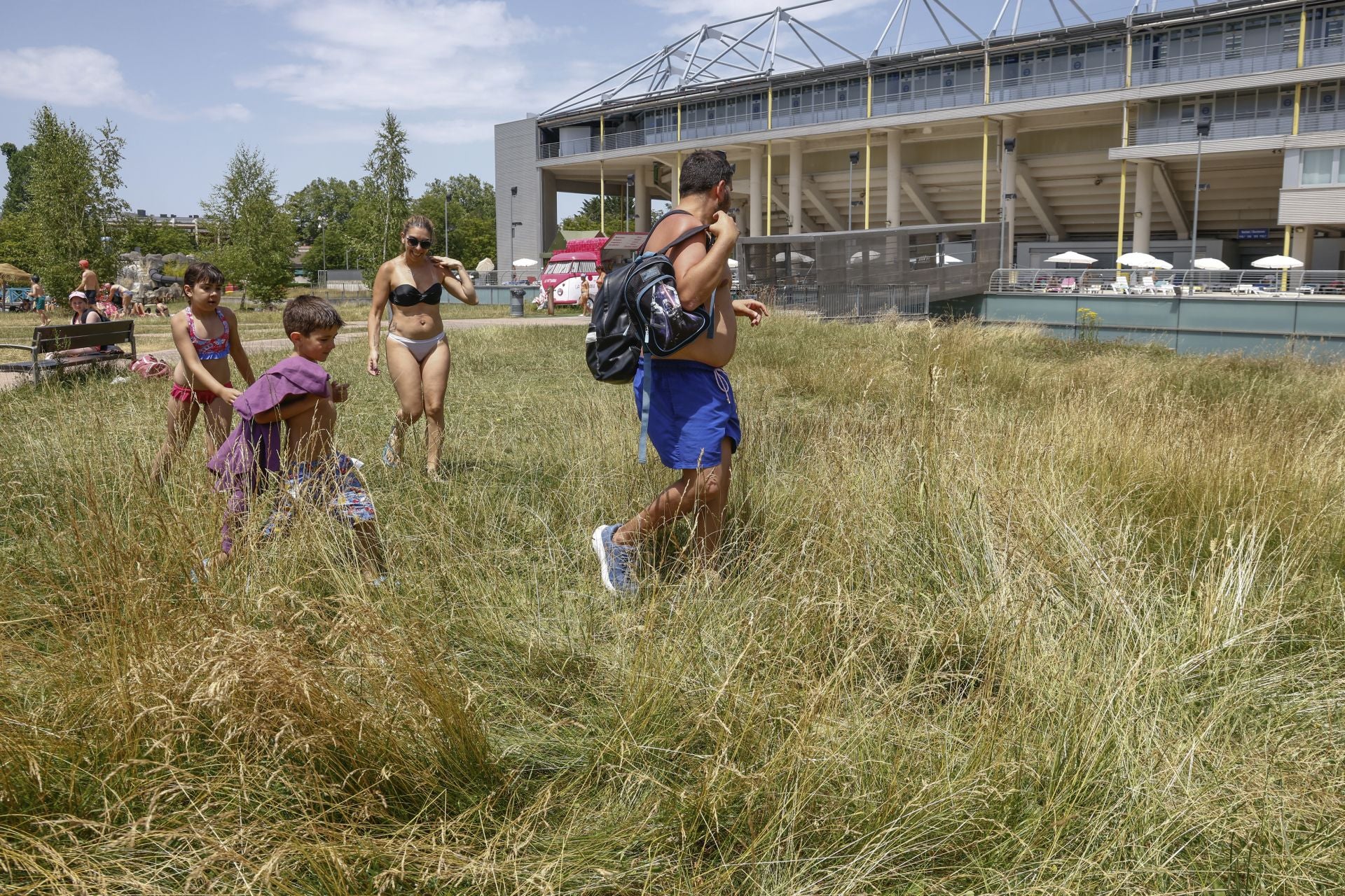 Las imágenes de la calurosa jornada en Vitoria