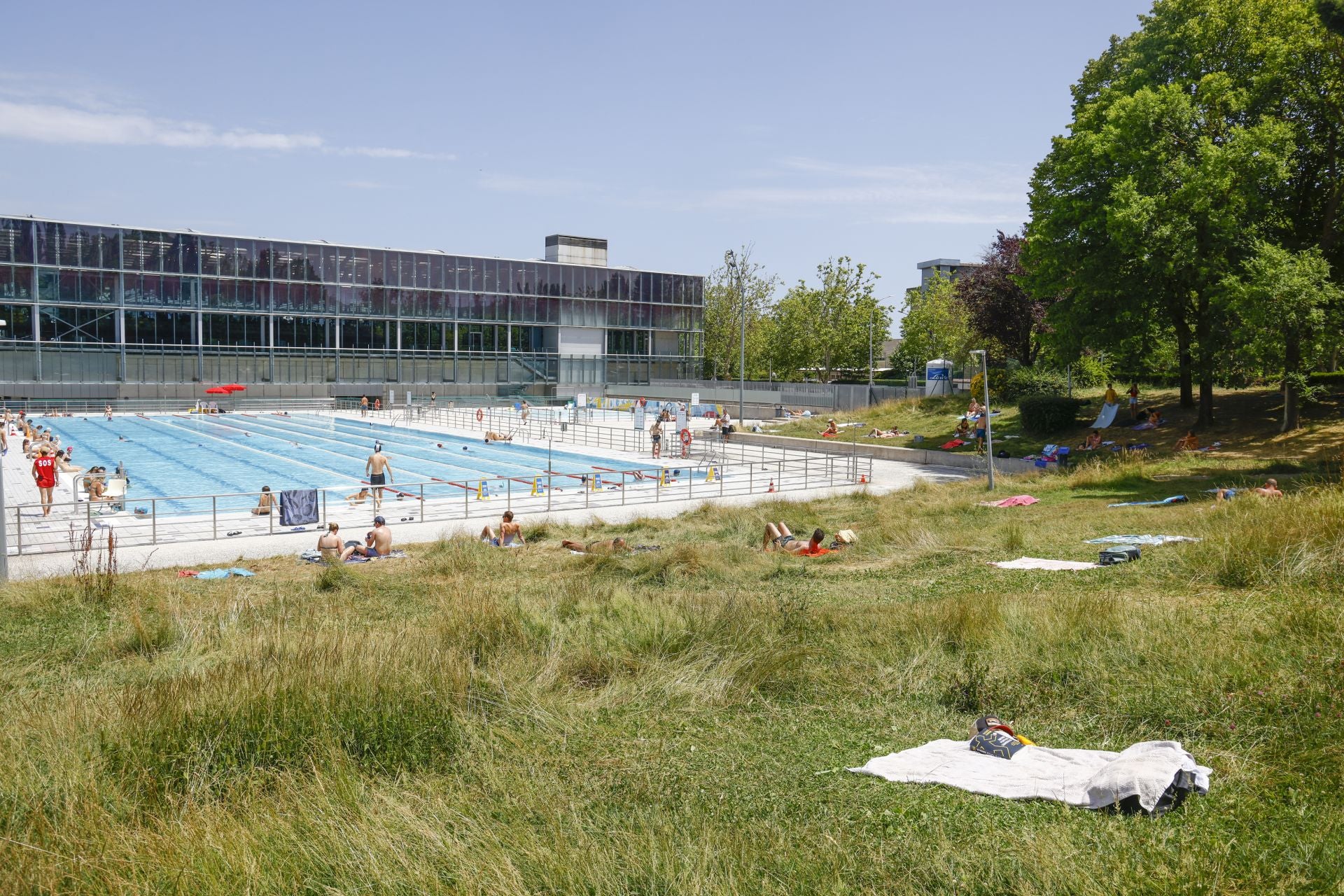 Las imágenes de la calurosa jornada en Vitoria