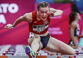 Laura Banko en un campeonato celebrado en 2021 en Torrent.