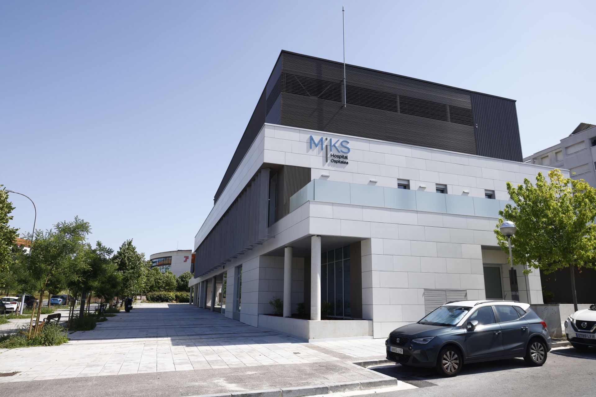 Sede del nuevo hospital de Mikel Sánchez en la calle Duque de Wellington.