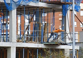 El área de la construcción registró 9 fallecidos en Euskadi por accidentes y enfermedades laborales el año pasado.