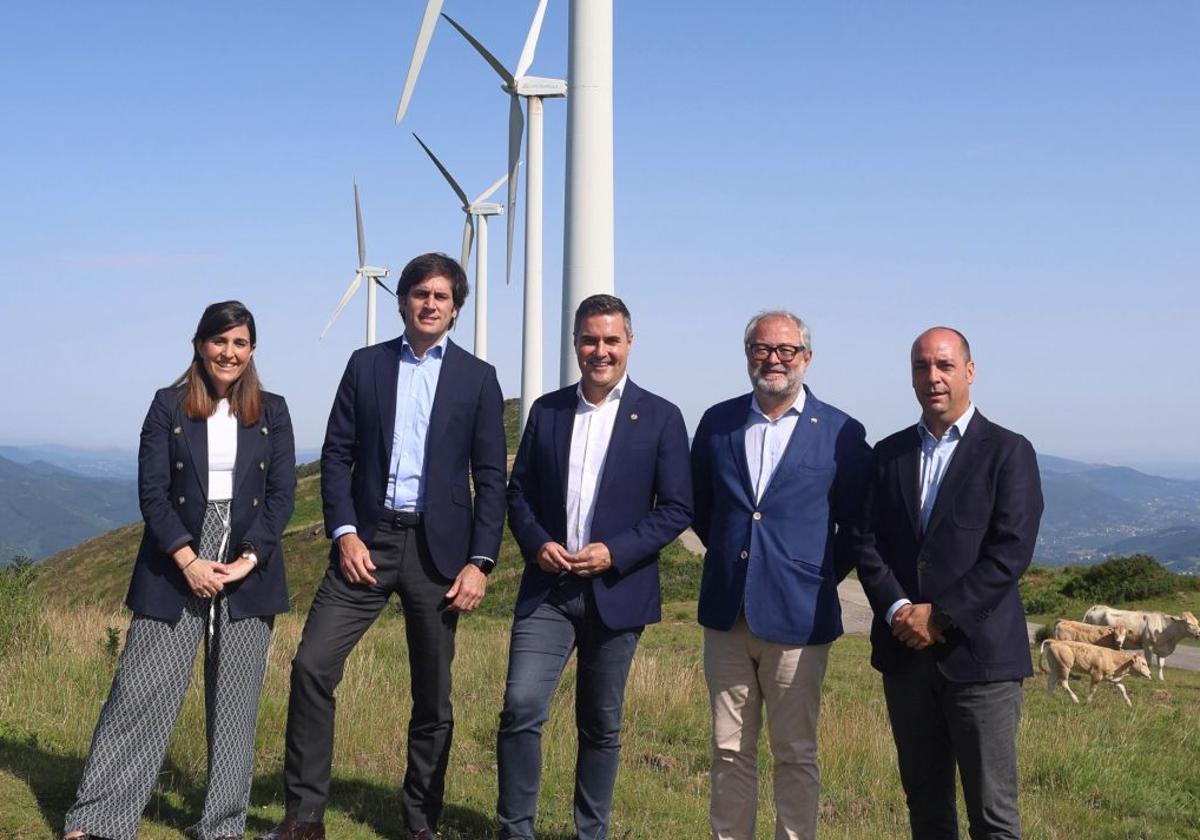 Irantzu Allende, Kerman Gabiola, Mikel Jauregi, Julio Castro y Mikel Amundarain
