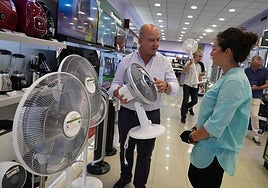 El calor dispara las ventas de ventiladores y frigoríficos Álava