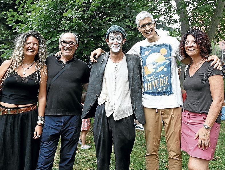 Uxue Terán, Iñaki López de Aguileta, Pau Palaus, Pedro Ormazabal y Amaia Domingo.