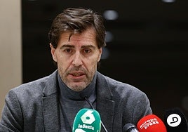 Raúl Chapado en una conferencia en Madrid.